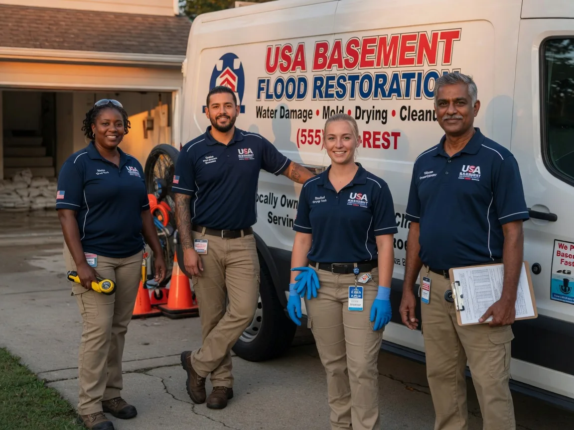 Basement Flood Cleanup company in St John, KS